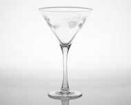 10oz Martini Glass - Icy Pine