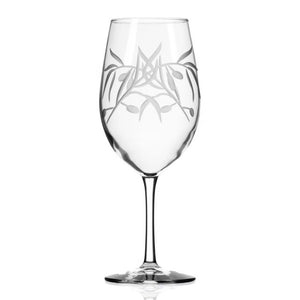 18 oz AP Wine Glass - Olive