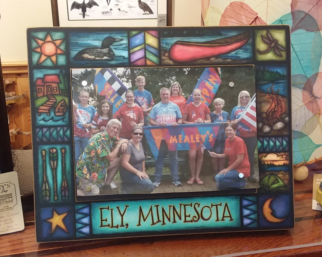Ely Minnesota Summer Picture Frame