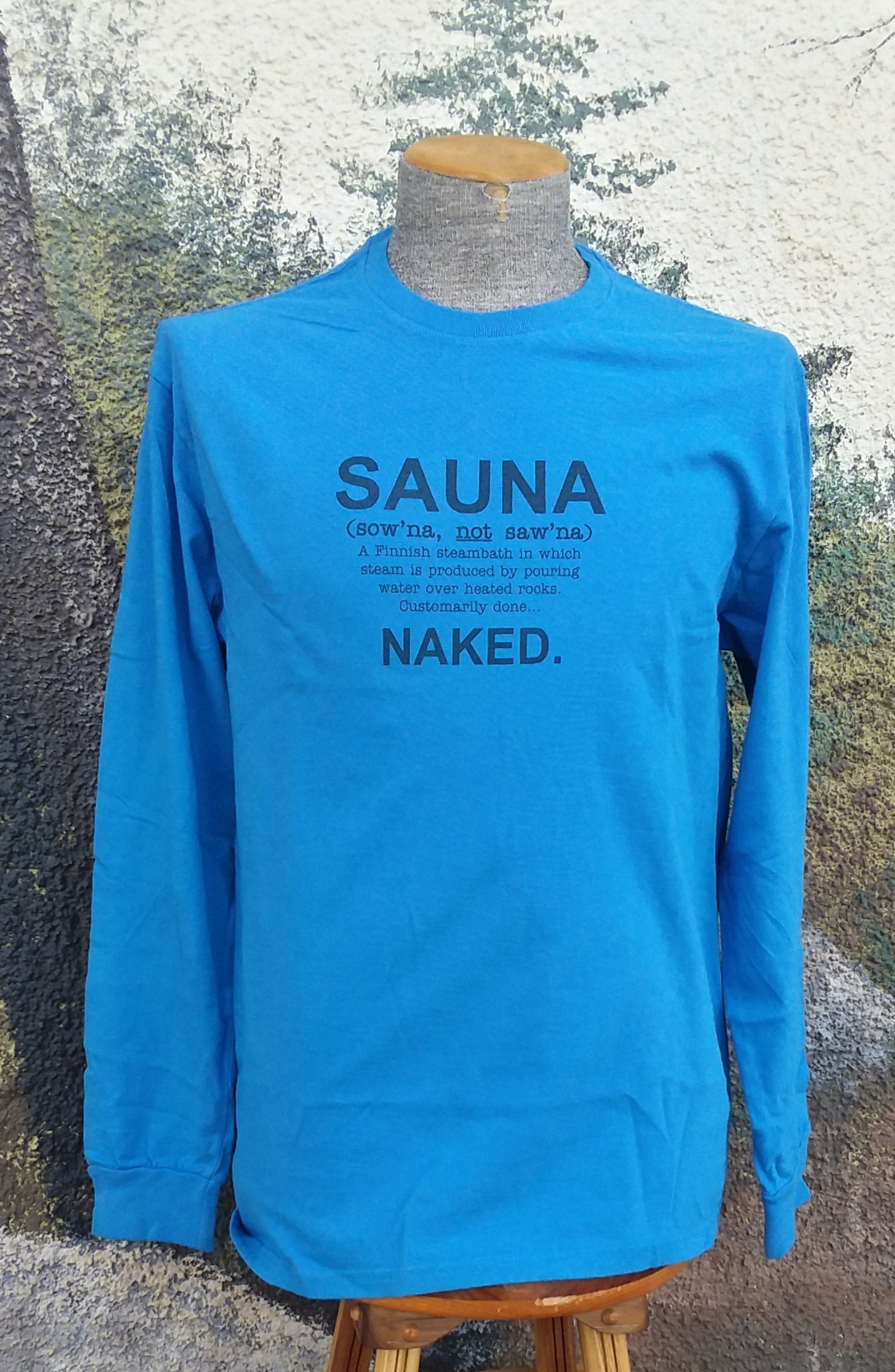 Sauna Long Sleeve Tee – Mealeys Gift And Sauna Shop