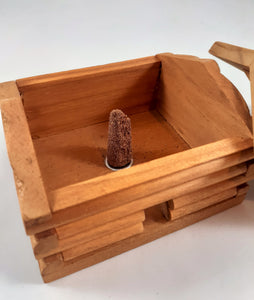 Cedar Incense Cabin Burner