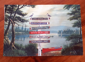 Lake Signs Placemat Set