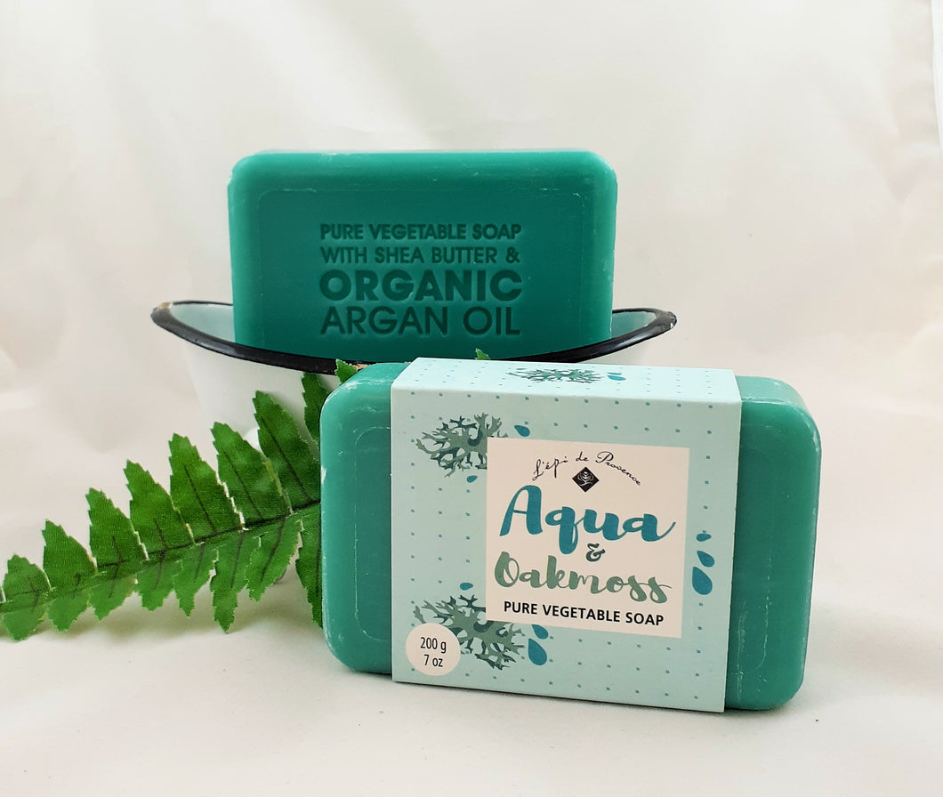 Aqua & Oakmoss French Soap