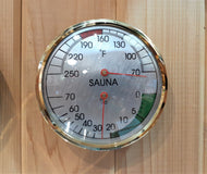 Round Thermometer/Hygrometer combo