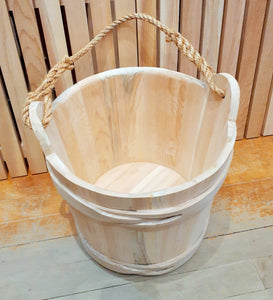 Wooden Sauna Bucket - XL