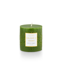 Load image into Gallery viewer, Balsam &amp; Cedar Pillar Candle