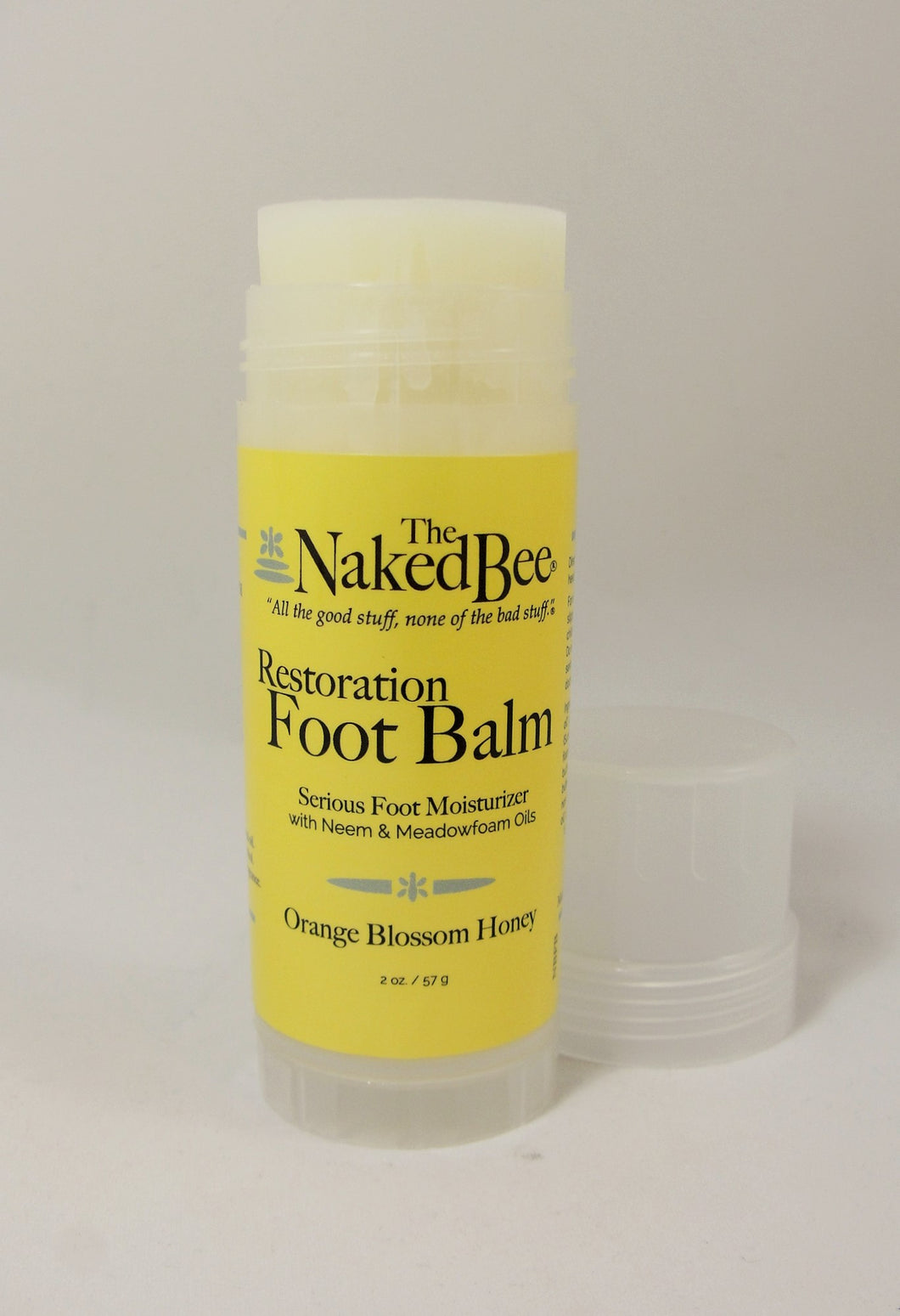 The Naked Bee Restoration Foot Balm 2oz