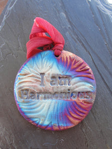 Tree of Life - Raku Medallion