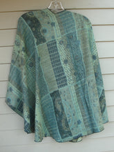 Load image into Gallery viewer, Cashmere Shawl - Reversible - Green #9