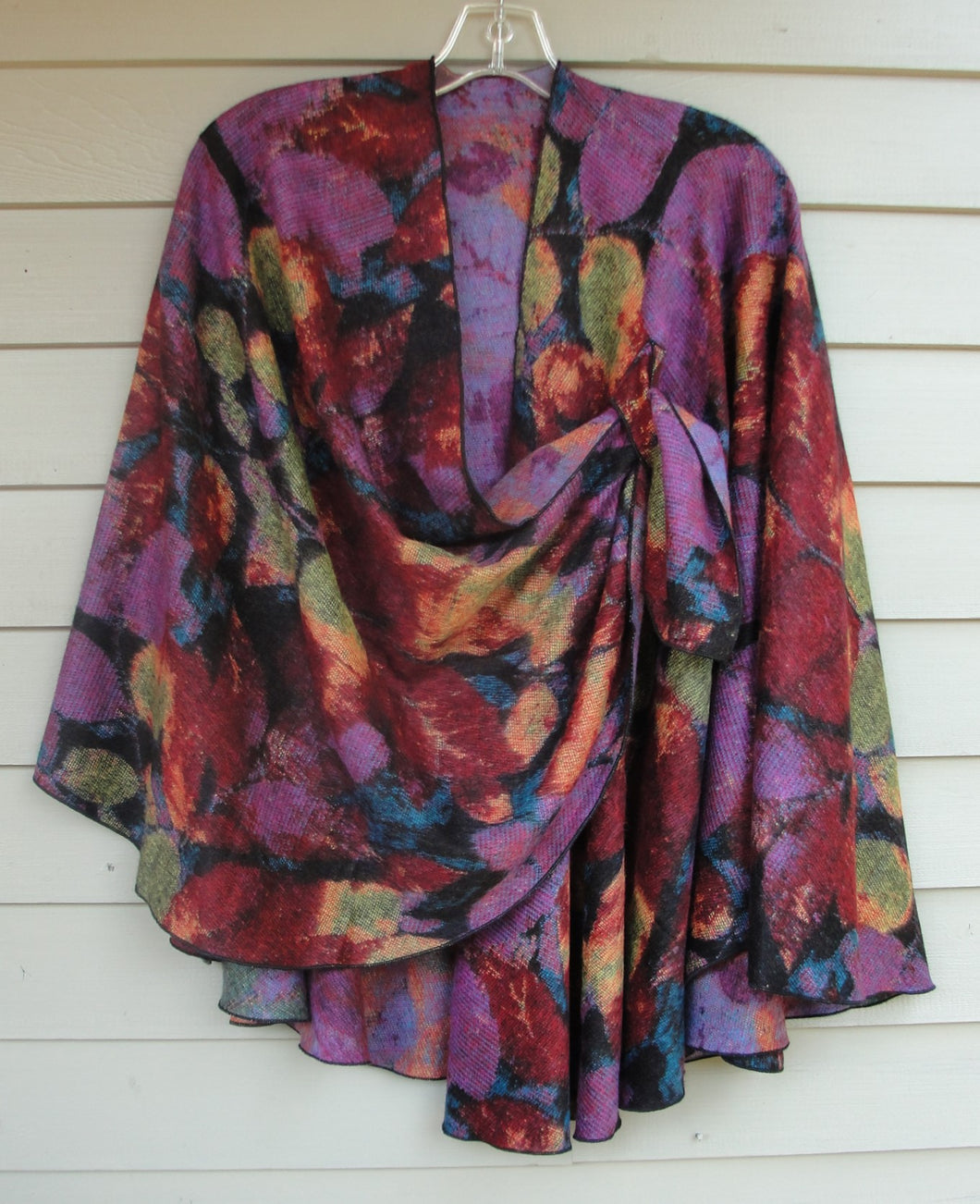 Cashmere Shawl- Reversible - Purple #18