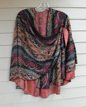 Load image into Gallery viewer, Cashmere Shawl - Reversible -  Stained Glass #6