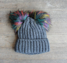 Load image into Gallery viewer, Polish Beanie with double pompom