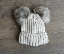 Load image into Gallery viewer, Polish Beanie with double pompom