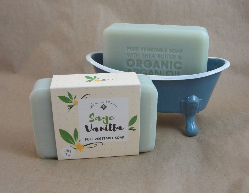 Sage & Vanilla French Soap