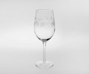 12oz White Wine Glass - Icy Pine