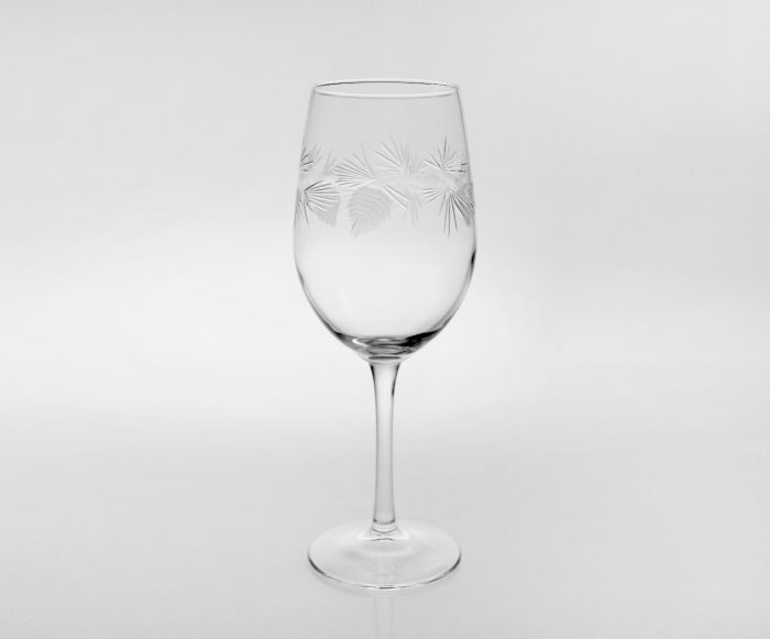 12oz White Wine Glass - Icy Pine