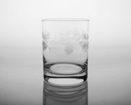 14oz Double Old Fashion Glass - Icy Pine