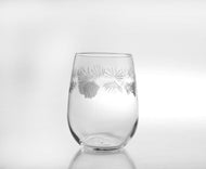 17oz Stemless Wine Glass - Icy Pine