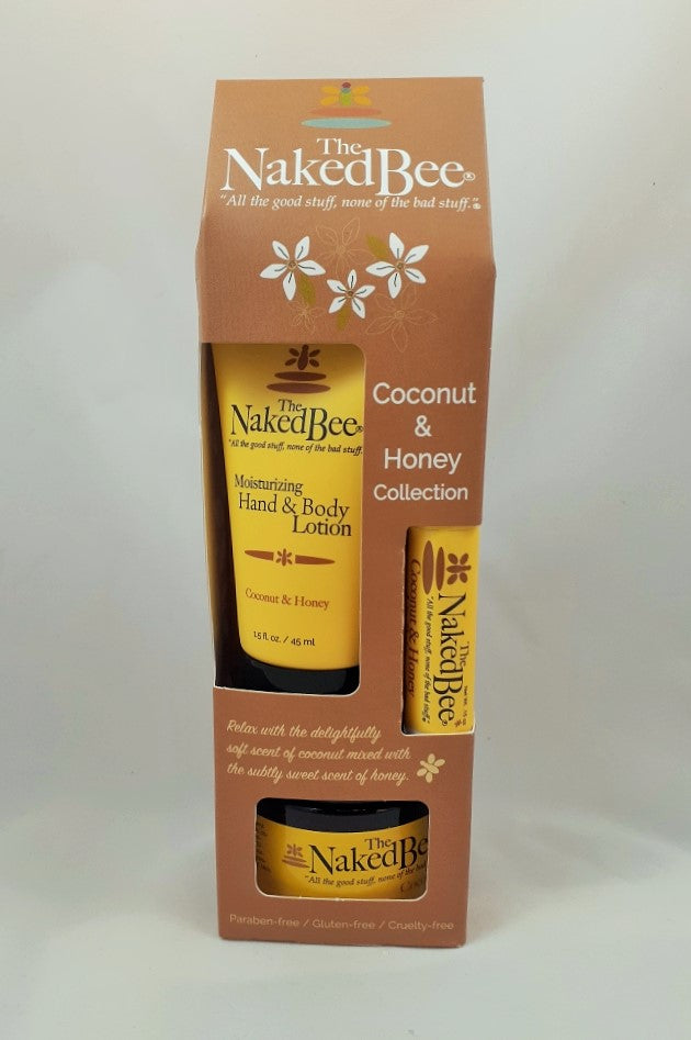 The Naked Bee Gift Set- Coconut & Honey