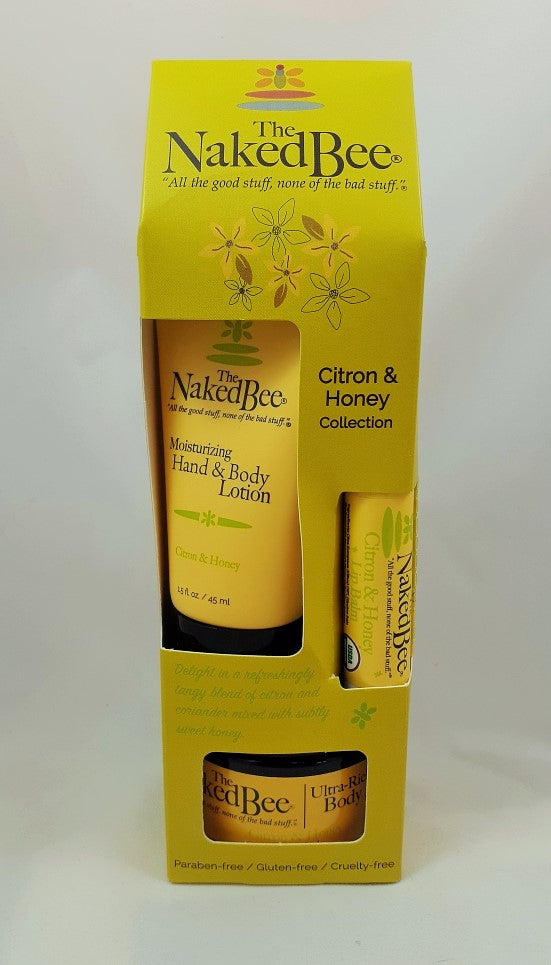 The Naked Bee Gift Set - Citron & Honey